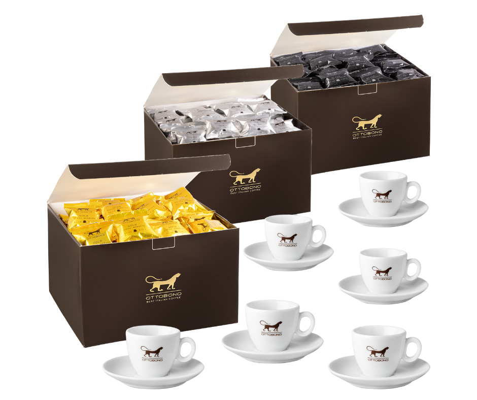 300 capsule Nespresso® + 6 tazzine da caffè