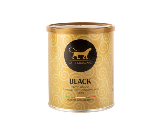 Caffè tostato macinato miscela Black 